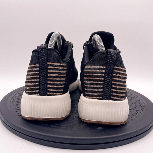 Skechers Womens BOBS Sneakers Shoes Squad Ring Master Black/Gold Sz 9.5 31347 - Picture 3 of 9